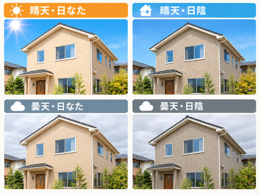 色の見え方の違いの画像